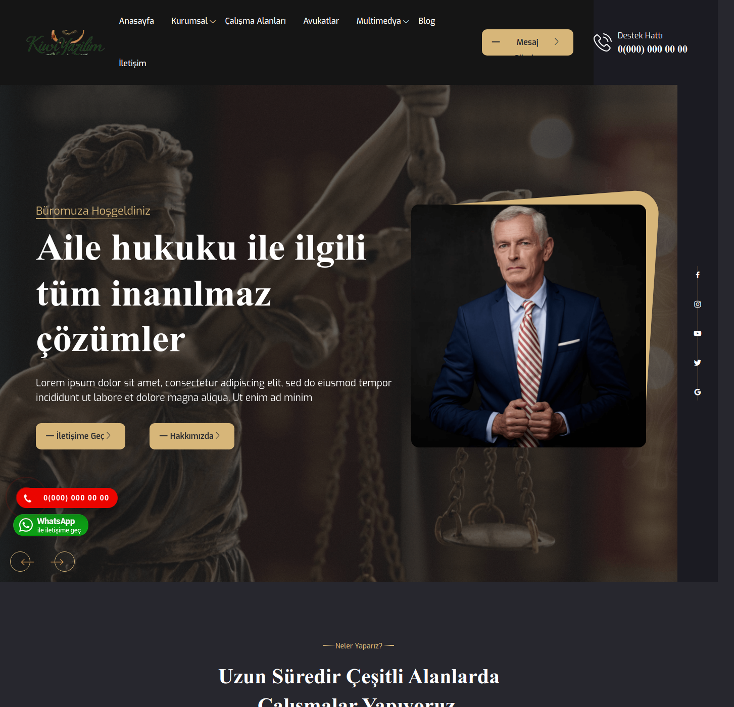 8. Kiwi Avukat Yazılımı